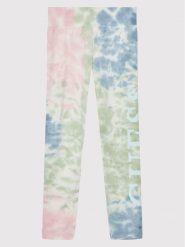 Guess Legginsy J2YB17 J1300 Kolorowy Slim Fit. Legginsy dla dziewczynek Guess, z aplikacjami, z bawełny. Za 179.99 zł.