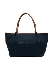 Weekend Max Mara Torebka Getto 2625516115 Niebieski. Niebieskie torebki do ręki damskie Weekend Max Mara, bez wzorów, z materiału, bez dodatków. Za 1,479.00 zł.