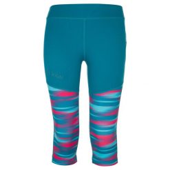Legginsy dziewczęce 3/4 Kilpi DARLEY-JG. Niebieskie legginsy dla dziewczynek Kilpi, bez wzorów, z materiału. Za 120.50 zł.