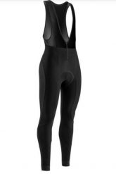 Spodnie rowerowe zimowe SUPREMO +5°. Czarne spodnie sportowe męskie GIST, na zimę, l, bez wzorów, z elastanu, na fitness i siłownię. Za 499.00 zł.