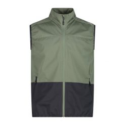 Bezrękawnik trekkingowy męski CMP. Czarne kurtki sportowe męskie CMP, m, bez wzorów, trekkingowe. Za 259.99 zł.