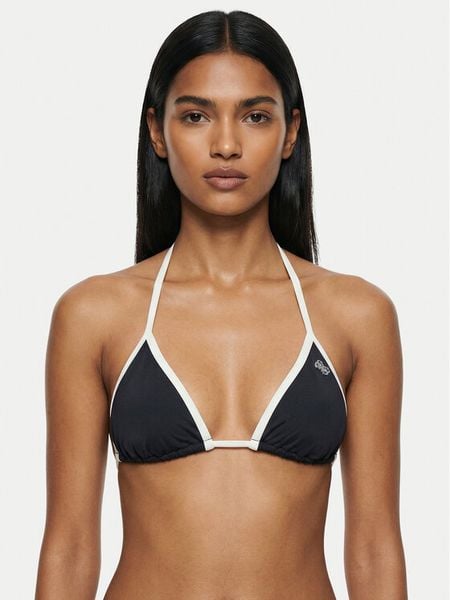 Guess Góra od bikini E6GJ32 MC04R Czarny. Czarne bikini damskie Guess, m, z aplikacjami. Za 264.99 zł.