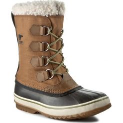 Śniegowce SOREL - 1964 Pac Nylon NM1440 Nutmeg/Black 260. Brązowe kozaki męskie Sorel, z materiału. W wyprzedaży za 329.00 zł.