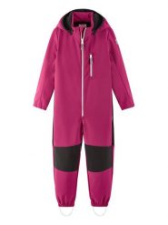 Reima Kombinezon softshell Nurmes 5100007B Różowy Regular Fit. Czerwone kurtki i płaszcze dla dziewczynek Reima, bez wzorów, z softshellu, bez kaptura. Za 269.99 zł.