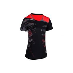 Koszulka H500 czarno-różowa. Czarne t-shirty damskie ATORKA. Za 59.99 zł.