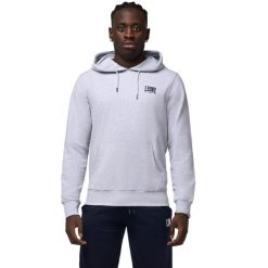Leone Basic Men's Pull-On Hoodies. Szare buty sportowe męskie LEONE 1947 APPAREL, z bawełny, bez zapięcia, na fitness i siłownię. Za 147.31 zł.