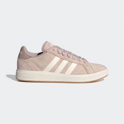 Buty do chodzenia damskie ADIDAS Grand Court Base 00s. Obuwie sportowe damskie Adidas, bez wzorów, z gumy, trekkingowe. Za 299.99 zł.