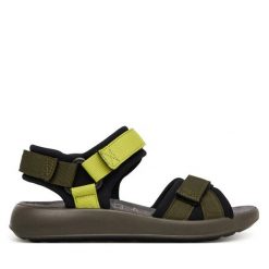 Sandały Primigi. Zielone sandały chłopięce Primigi, bez zapięcia. Za 279.99 zł.