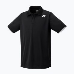 Koszulka polo tenisowa męska YONEX 10653 Polo. Czarne koszulki polo męskie YONEX, l, bez wzorów, z materiału, biznesowe, bez ramiączek. Za 249.99 zł.