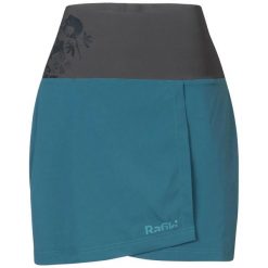 Damskie spódnico-spodenki Rafiki Mandrea. Niebieskie szorty sportowe damskie Rafiki, bez wzorów, sportowe, wspinaczkowe. Za 299.70 zł.