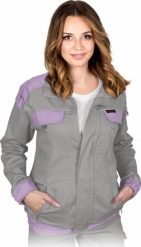 R.E.I.S. CORTON-L-J - Damska bluza ochronna CORTON, stójka tkana 100% bawełna 260 g/m2 6 kieszeni elementy odlaskowe - granatowo-niebieski 3XL. Brązowe bluzy damskie R.E.I.S., l, bez wzorów, z bawełny, bez kaptura. Za 130.06 zł.