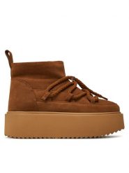 Inuikii Śniegowce Classic Low Platform 75204-004 Brązowy. Brązowe kozaki damskie Inuikii, ze skóry. Za 1,079.00 zł.