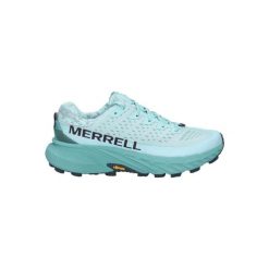 Buty do biegania damskie Merrell Agility Peak 5. Niebieskie obuwie sportowe damskie Merrell, bez wzorów, z syntetyku, do biegania. Za 599.99 zł.