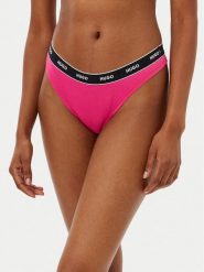 HUGO Stringi 50510622 Różowy. Czerwone stringi damskie Hugo, xxl, bez wzorów, z bawełny. Za 59.99 zł.