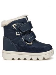 Geox Kozaki B Willaboom Girl B A B365AA 0FU22 C0836 M Granatowy. Niebieskie buty zimowe dziewczęce Geox, bez wzorów, ze skóry, bez zapięcia. Za 299.99 zł.