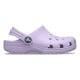 Sandały CROCS CLASSIC CLOG K Fioletowy. Fioletowe sandały damskie Crocs, bez wzorów, z gumy, bez obcasa, bez zapięcia. Za 217.99 zł.