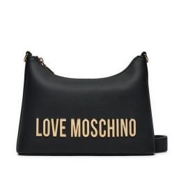 Torebka LOVE MOSCHINO. Czarne listonoszki damskie Love Moschino, bez wzorów, bez dodatków. Za 679.99 zł.