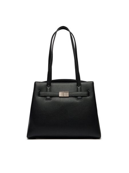 DKNY Torebka Paxton Tote R41AAC74 Czarny. Czarne torebki do ręki damskie DKNY, bez wzorów, ze skóry, bez dodatków. Za 1,199.00 zł.