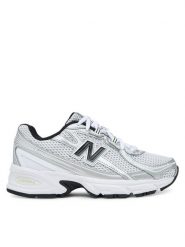 New Balance Sneakersy GR740NW Szary. Szare buty sportowe dziewczęce New Balance, bez wzorów, ze skóry, bez zapięcia. Za 459.99 zł.