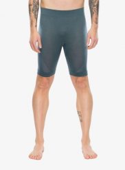 Legginsy termoaktywne Ortovox 120 Comp Light Shorts. Szare legginsy sportowe męskie ORTOVOX, s, bez wzorów, z materiału, trekkingowe. Za 291.49 zł.