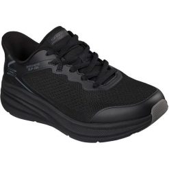 Adidasy Skechers Bobs Skillz, Mężczyźni. Czarne buty sportowe męskie Skechers, bez zapięcia, na fitness i siłownię. Za 390.00 zł.