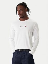 Tommy Hilfiger Longsleeve Brand Love MW0MW41454 Biały Regular Fit. Białe bluzki z długim rękawem męskie Tommy Hilfiger, l, bez wzorów, z bawełny, bez kołnierzyka. Za 209.99 zł.