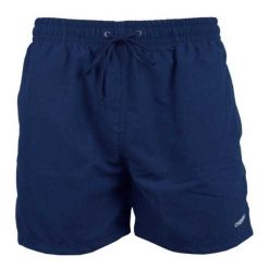 Szorty Kąpielowe Męskie 300/400. Niebieskie kąpielówki męskie CROWELL, m, bez wzorów, trekkingowe. Za 99.99 zł.