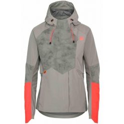 Tech Rain Jacket Commuter Women Hi-vis & Reflection Red. Czerwone kurtki damskie AGU, bez wzorów, rowerowe. Za 874.20 zł.
