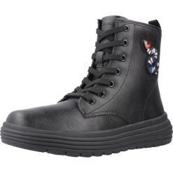 Buty GEOX J PHAOLAE GIRL Czarny. Czarne trekkingi damskie Geox, trekkingowe. Za 250.99 zł.
