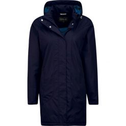 Płaszcz damski Pro-X Elements Claire. Niebieskie płaszcze damskie PRO-X ELEMENTS, bez wzorów, z materiału, długie, z kapturem. Za 526.00 zł.