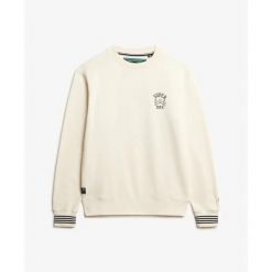 Bluza Superdry Athletic Club. Białe bluzy męskie Superdry., m, bez wzorów, bez kaptura. Za 332.10 zł.