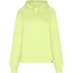 Bluza damska z kapturem Didriksons Ven. Żółte bluzy damskie Didriksons, bez wzorów, z bawełny, z kapturem. Za 366.70 zł.