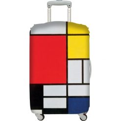 Pokrowiec na walizkę LOQI Museum Piet Mondrian. Walizki męskie LOQI, z elastanu. Za 123.00 zł.