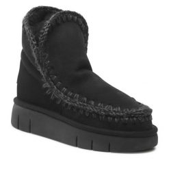 Śniegowce Mou. Czarne kozaki damskie Mou. Za 1,079.00 zł.