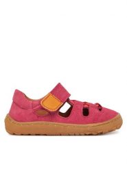 Froddo Sandały Barefoot Elastic Sandal G3150262-12 M Różowy. Czerwone sandały dziewczęce Froddo, ze skóry, bez zapięcia. Za 219.99 zł.