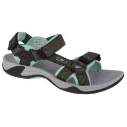 Sandały damskie, CMP Hamal Wmn Hiking Sandal. Szare sandały damskie CMP, bez wzorów, z materiału, bez obcasa, bez zapięcia. Za 233.00 zł.