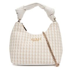 Torebka Guess. Białe torebki do ręki damskie Guess, z aplikacjami, klasyczne, bez dodatków. Za 389.99 zł.