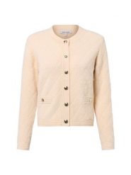 More & More Kardigan Kobiety Sztuczne włókno beżowy, 40. Brązowe kardigany damskie More & More, bez wzorów, z włókna, eleganckie. Za 329.95 zł.