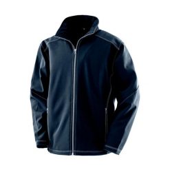Męska Kurtka Soft Shell Z Potrójnymi Szwami. Niebieskie kurtki męskie RESULT, m, bez wzorów, z elastanu, bez kaptura. Za 160.99 zł.
