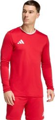 Adidas Koszulka męska adidas Entrada 26 Long Sleeve Jersey czerwona KF5847 XL. Czerwone bluzki z długim rękawem męskie Adidas, m, bez wzorów, z jersey, bez kołnierzyka. Za 90.33 zł.