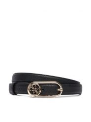 Guess Pasek Damski BW9279 P5425 Czarny. Czarne paski damskie Guess, z aplikacjami, ze skóry. Za 189.99 zł.