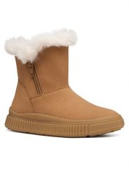 Geox Kozaki J Laquinny Girl J66M3F 000AU C6627 M Brązowy. Brązowe buty zimowe dziewczęce Geox, bez wzorów, bez zapięcia. Za 319.99 zł.