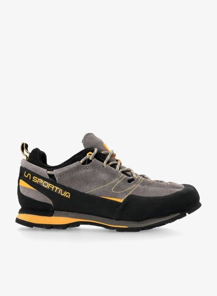 Buty podejściowe męskie La Sportiva Boulder X. Szare trekkingi męskie La Sportiva, na jesień, trekkingowe. Za 913.00 zł.