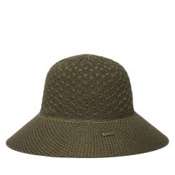 Kapelusz Barbour. Zielone czapki i kapelusze damskie Barbour, bez wzorów. Za 289.99 zł.