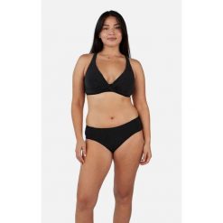 Damski top do kostiumu kąpielowego Barts Solid Multifit. Czarne topy damskie Barts, bez wzorów, bez kołnierzyka, bez ramiączek. Za 257.50 zł.
