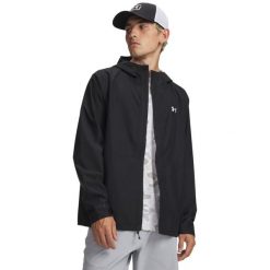 Kurtka męska Under Armour Cloudstrike Jacket 6009583. Białe kurtki sportowe męskie Under Armour, l, bez wzorów, z materiału. Za 473.45 zł.
