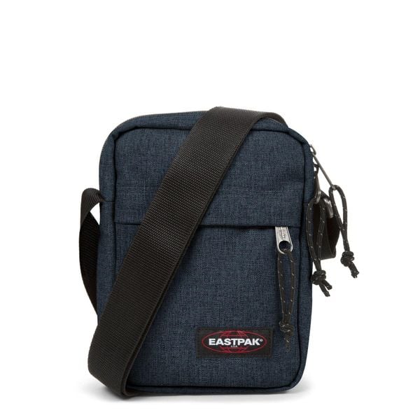 Torba na ramię Eastpak The One. Niebieskie torby na ramię męskie Eastpak, bez wzorów, z denimu, na ramię. Za 109.99 zł.