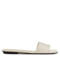Klapki Calvin Klein. Klapki damskie Calvin Klein, bez wzorów, bez obcasa. Za 199.99 zł.
