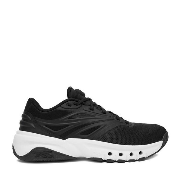 Sneakersy Reebok. Czarne buty sportowe męskie Reebok, bez zapięcia, na fitness i siłownię. Za 479.99 zł.