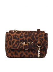 Valentino Torebka Ocarina Leo VBSABJ05 Brązowy. Brązowe torebki do ręki damskie Valentino, bez wzorów, z materiału, bez dodatków. Za 589.99 zł.